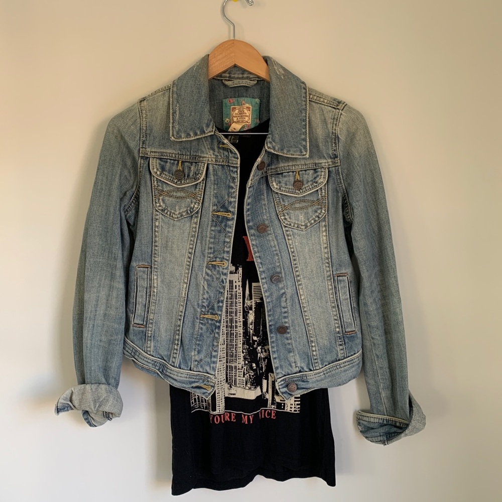 Abercrombie & Fitch Denim Jacket Sz S